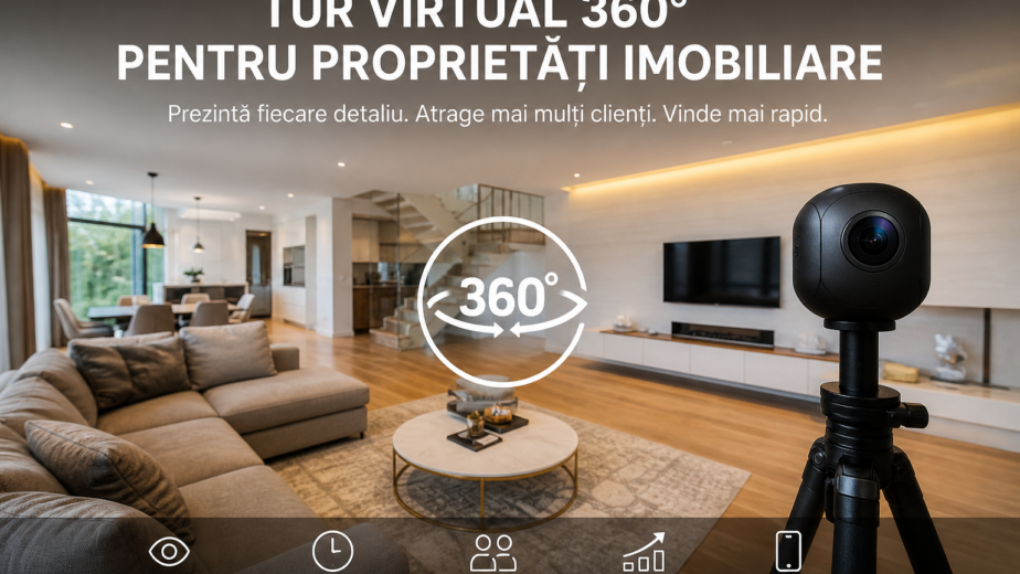 De ce să faci un tur virtual 360° pentru o proprietate imobiliară