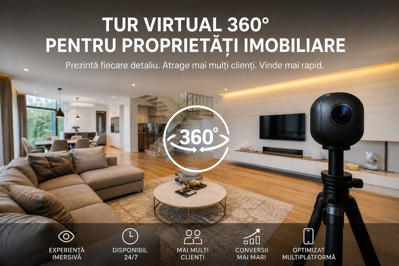 De ce să faci un tur virtual 360° pentru o proprietate imobiliară